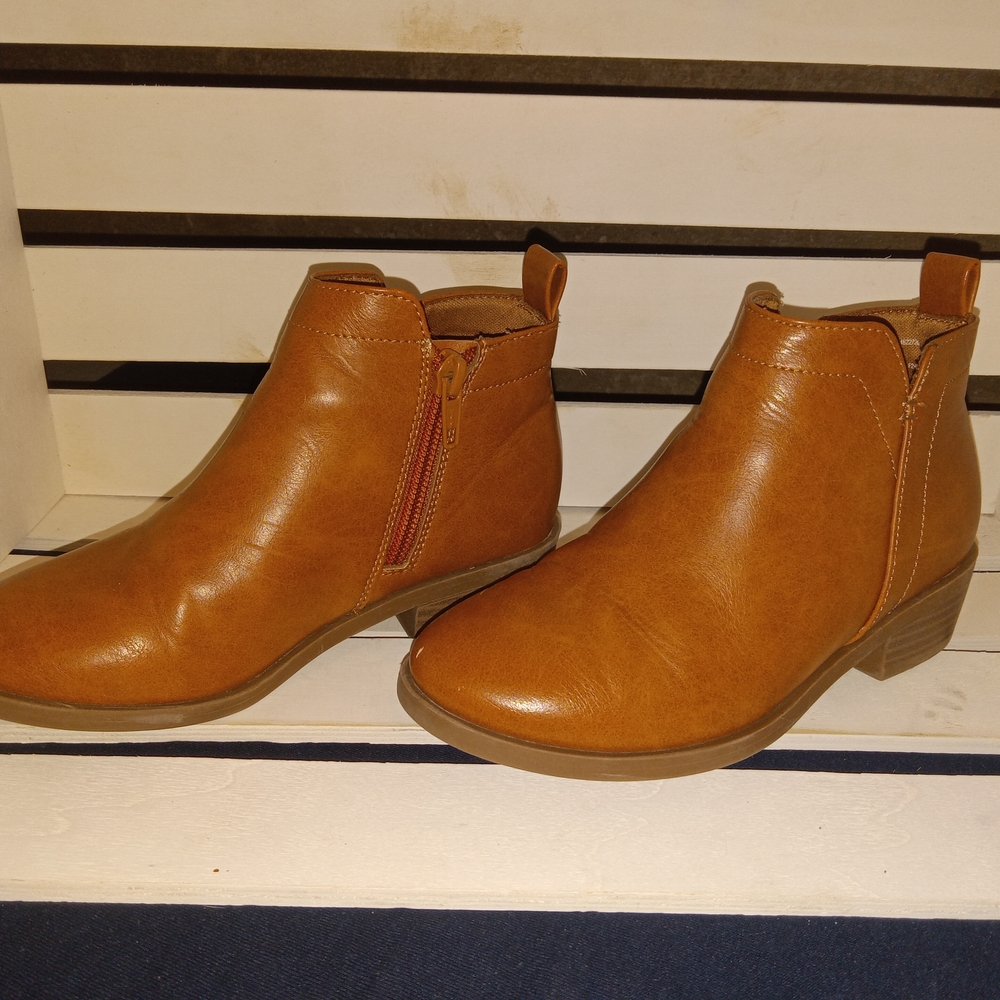 Wonder Nation Brown Ankle Boots